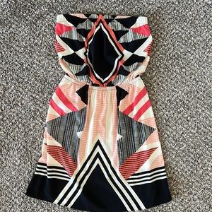 Express strapless dress